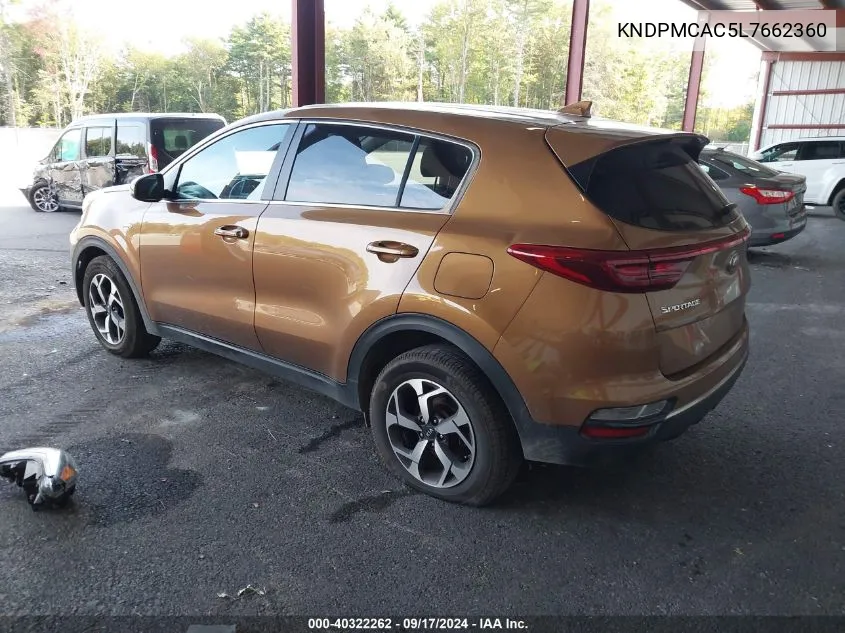 KNDPMCAC5L7662360 2020 Kia Sportage Lx