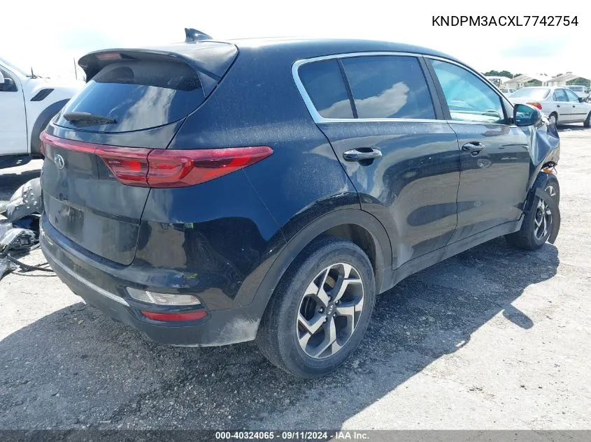 KNDPM3ACXL7742754 2020 Kia Sportage Lx