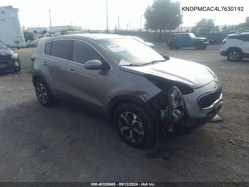 KNDPMCAC4L7630192 2020 Kia Sportage Lx