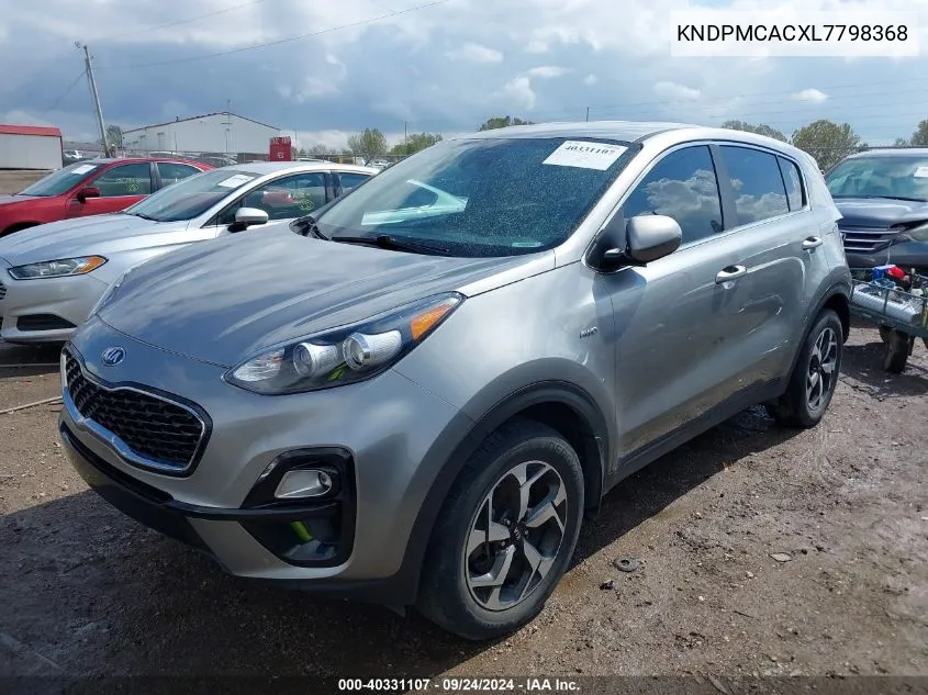 KNDPMCACXL7798368 2020 Kia Sportage Lx