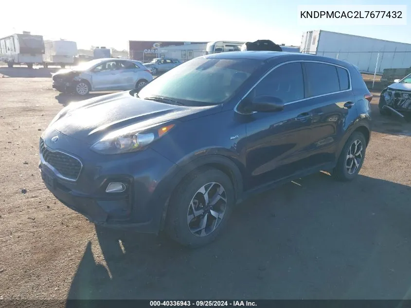 KNDPMCAC2L7677432 2020 Kia Sportage Lx