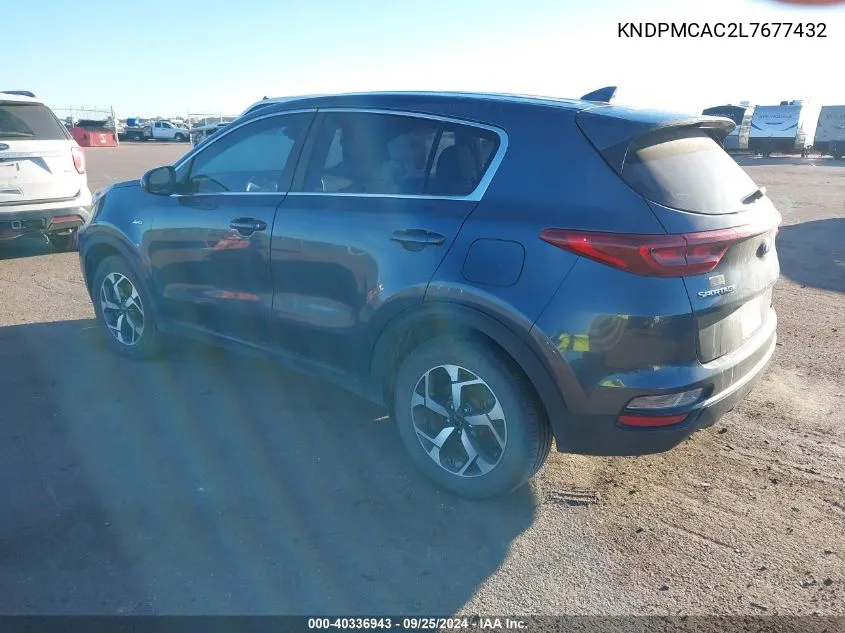 KNDPMCAC2L7677432 2020 Kia Sportage Lx