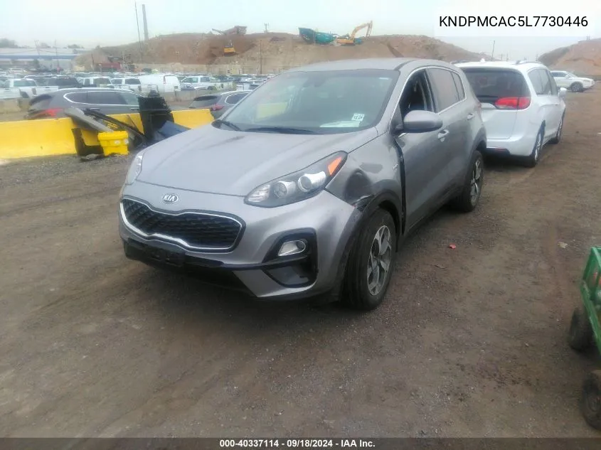 2020 Kia Sportage Lx VIN: KNDPMCAC5L7730446 Lot: 40337114