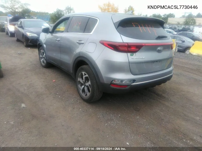 KNDPMCAC5L7730446 2020 Kia Sportage Lx