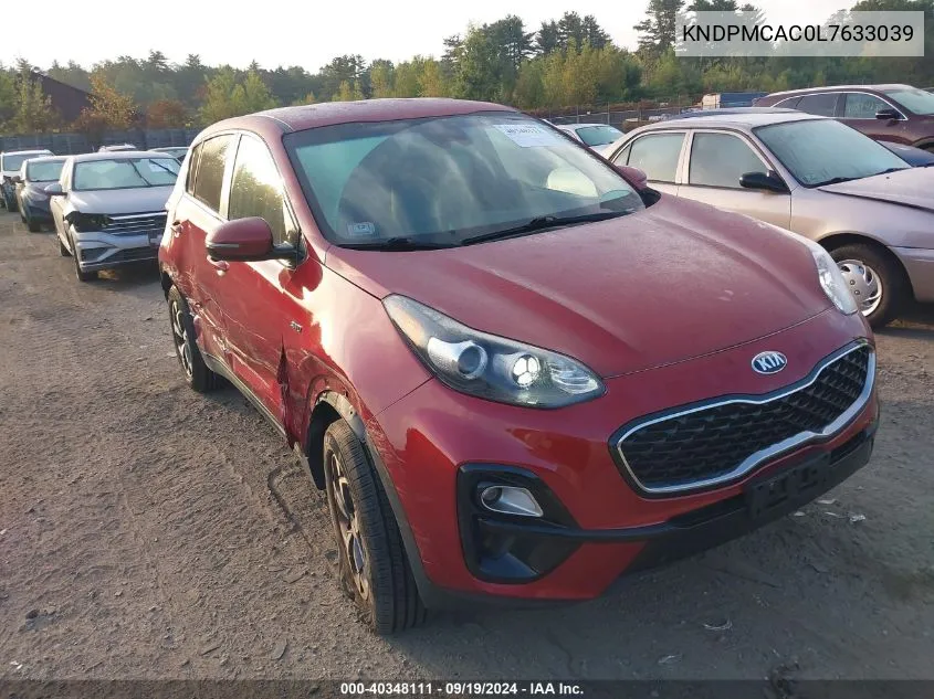 2020 Kia Sportage Lx VIN: KNDPMCAC0L7633039 Lot: 40348111