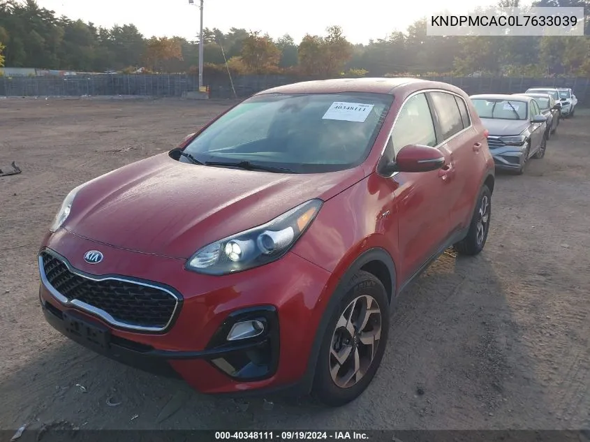 KNDPMCAC0L7633039 2020 Kia Sportage Lx