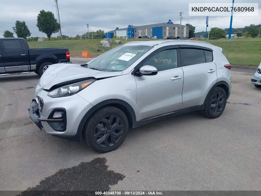 2020 Kia Sportage S VIN: KNDP6CAC0L7680968 Lot: 40348708