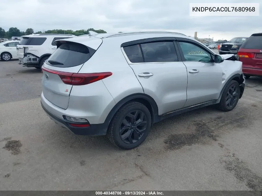 2020 Kia Sportage S VIN: KNDP6CAC0L7680968 Lot: 40348708