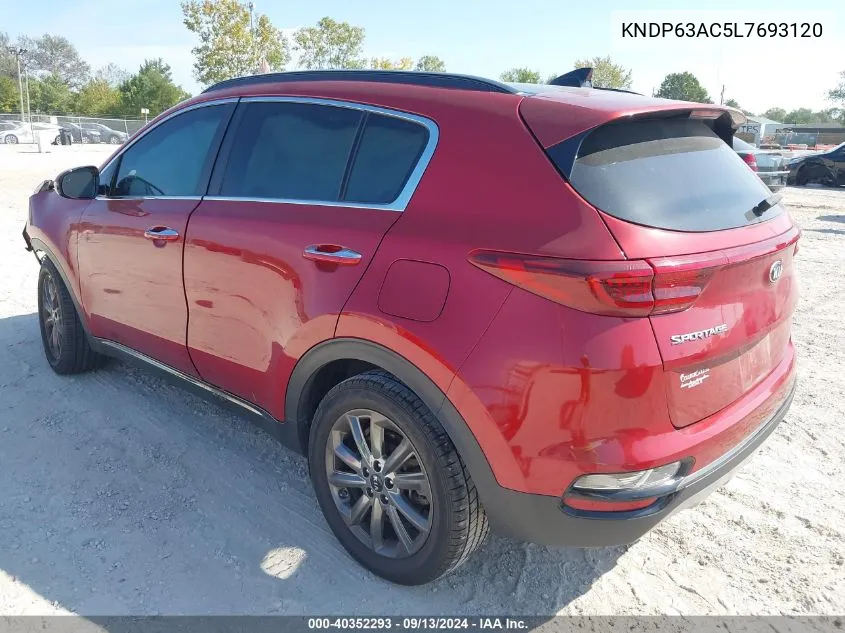 KNDP63AC5L7693120 2020 Kia Sportage S