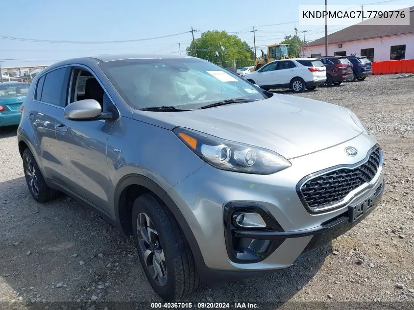 2020 Kia Sportage Lx VIN: KNDPMCAC7L7790776 Lot: 40367015