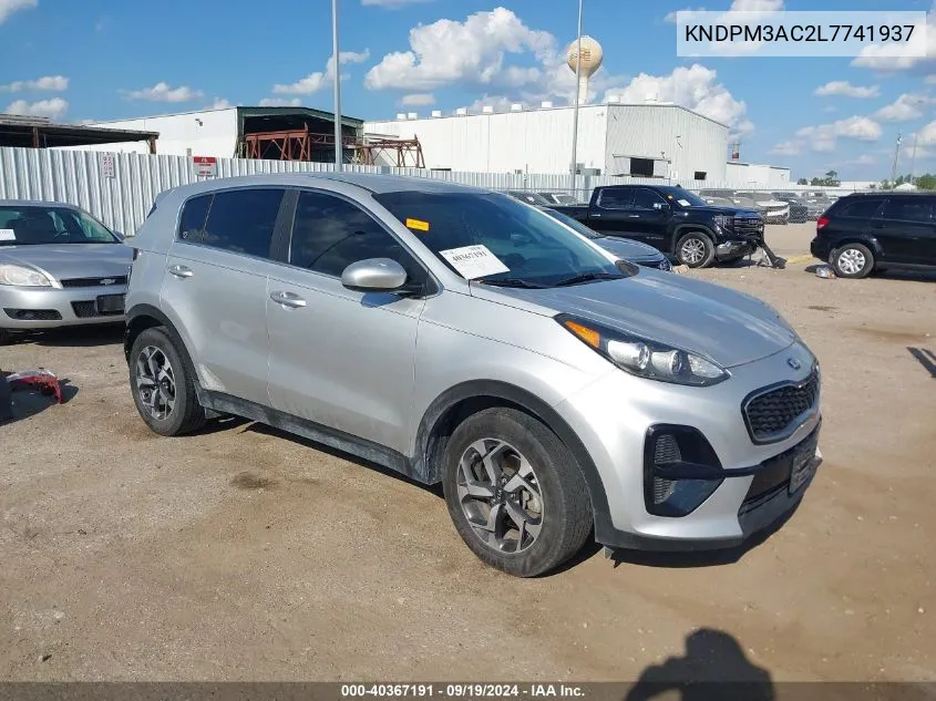 2020 Kia Sportage Lx VIN: KNDPM3AC2L7741937 Lot: 40367191