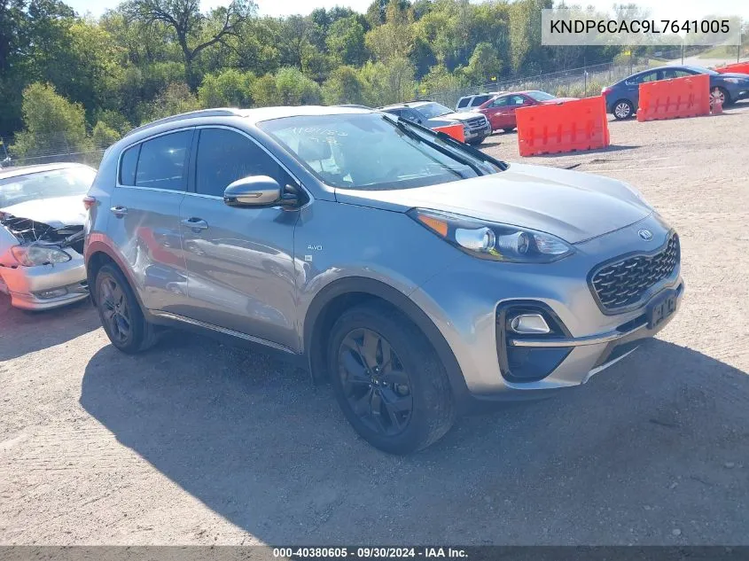 2020 Kia Sportage S VIN: KNDP6CAC9L7641005 Lot: 40380605