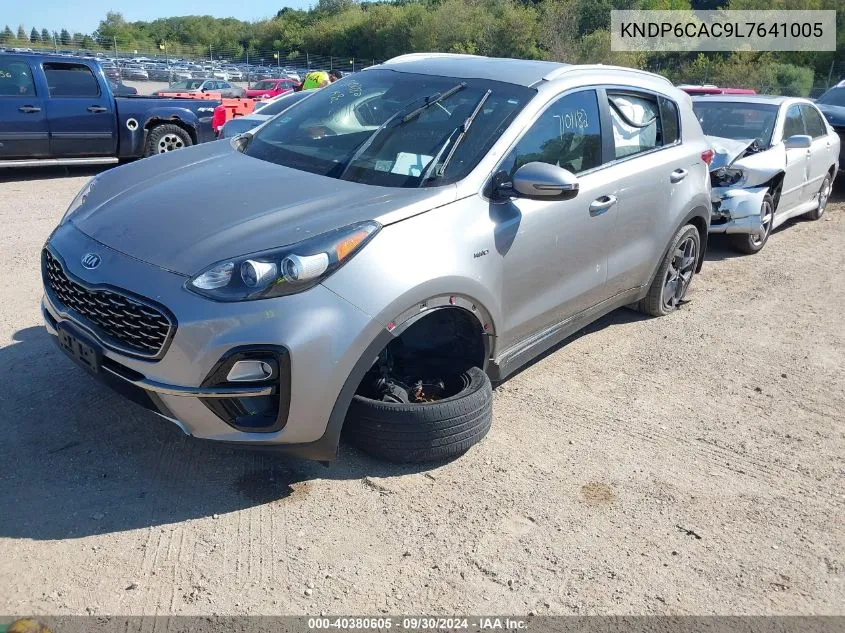 2020 Kia Sportage S VIN: KNDP6CAC9L7641005 Lot: 40380605