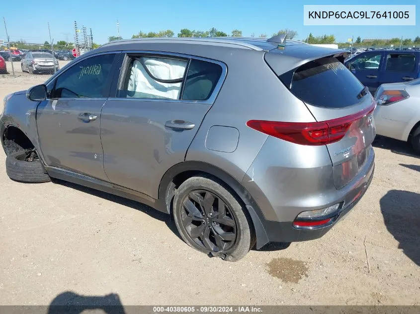 2020 Kia Sportage S VIN: KNDP6CAC9L7641005 Lot: 40380605