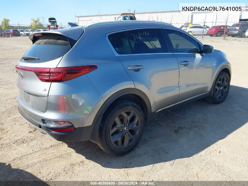 2020 Kia Sportage S VIN: KNDP6CAC9L7641005 Lot: 40380605