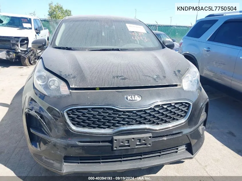 KNDPM3AC5L7750504 2020 Kia Sportage Lx