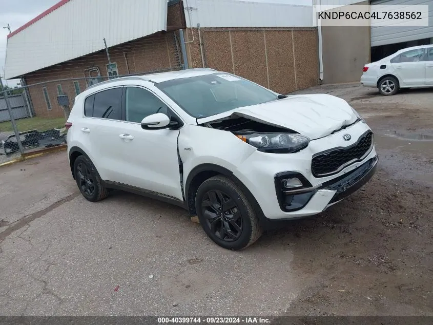 KNDP6CAC4L7638562 2020 Kia Sportage S