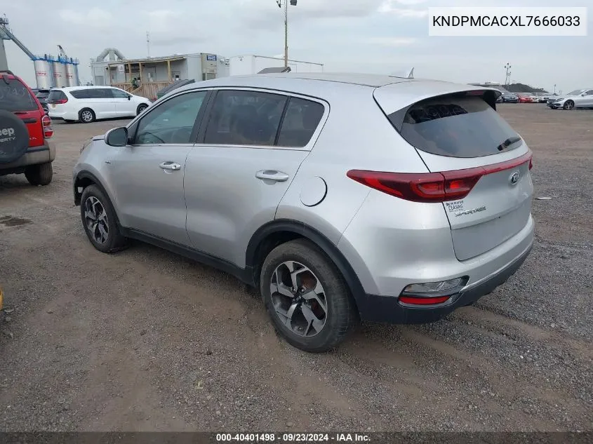 KNDPMCACXL7666033 2020 Kia Sportage Lx