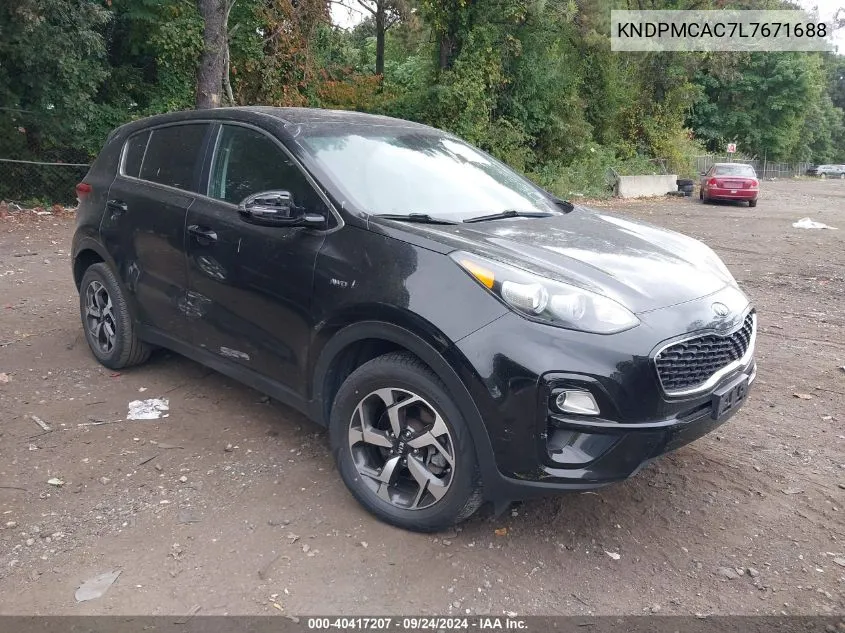 KNDPMCAC7L7671688 2020 Kia Sportage Lx