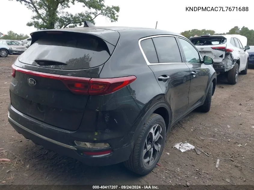 KNDPMCAC7L7671688 2020 Kia Sportage Lx