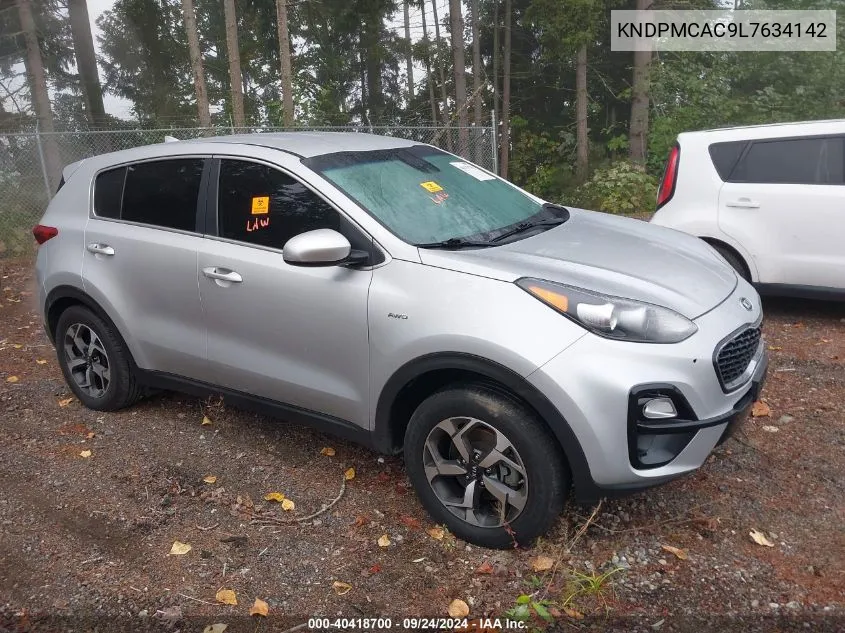 KNDPMCAC9L7634142 2020 Kia Sportage Lx