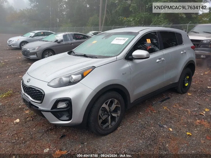 2020 Kia Sportage Lx VIN: KNDPMCAC9L7634142 Lot: 40418700