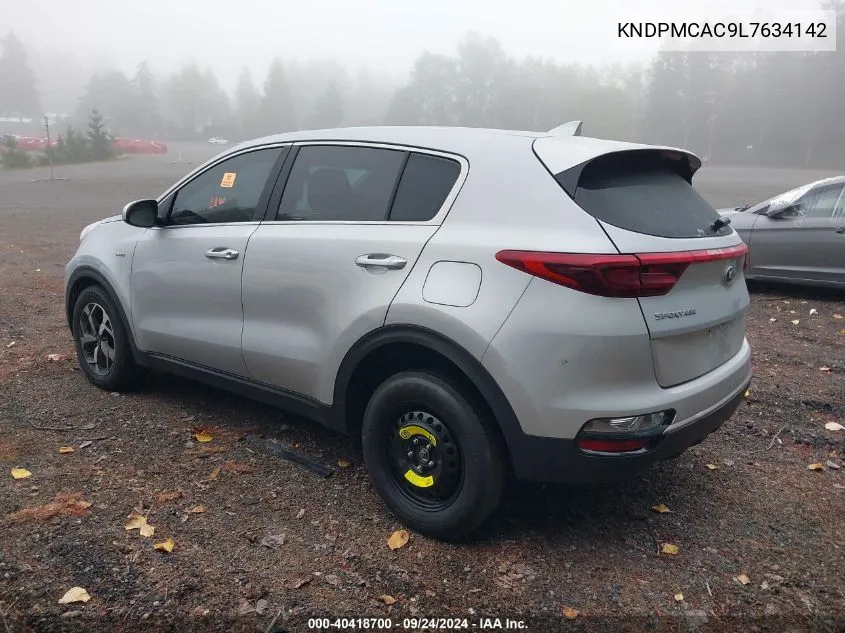 KNDPMCAC9L7634142 2020 Kia Sportage Lx