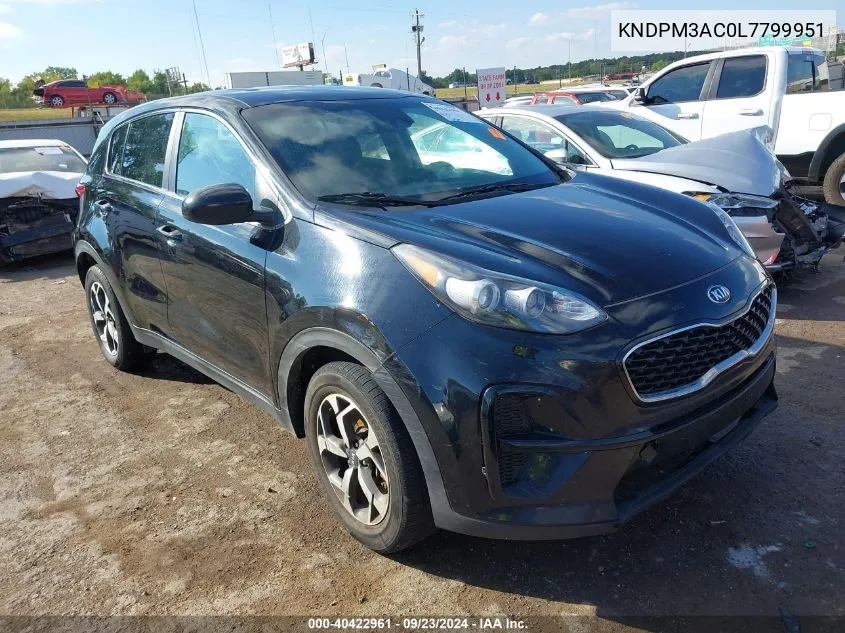 KNDPM3AC0L7799951 2020 Kia Sportage Lx