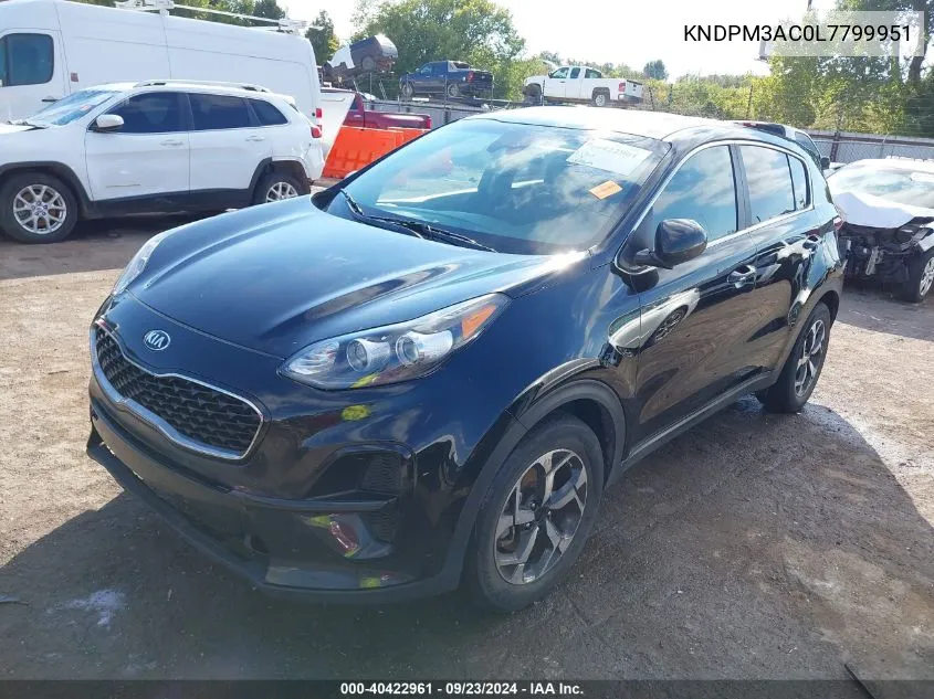 KNDPM3AC0L7799951 2020 Kia Sportage Lx