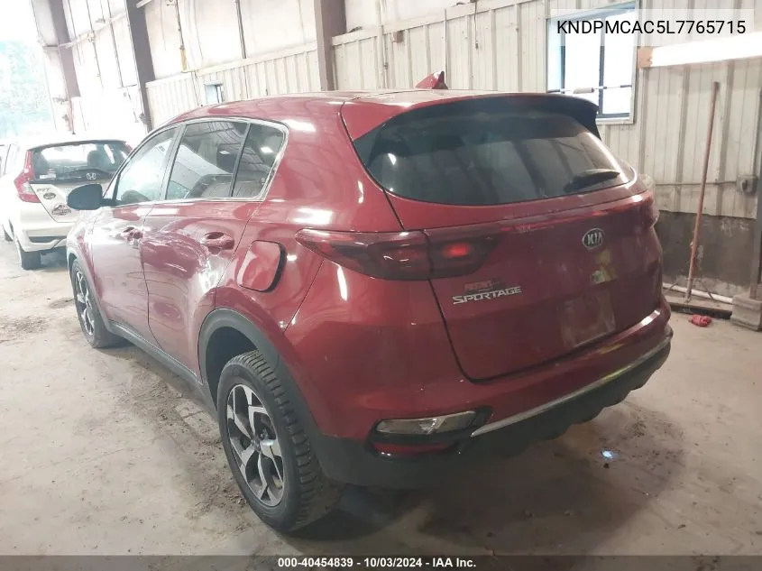 KNDPMCAC5L7765715 2020 Kia Sportage Lx