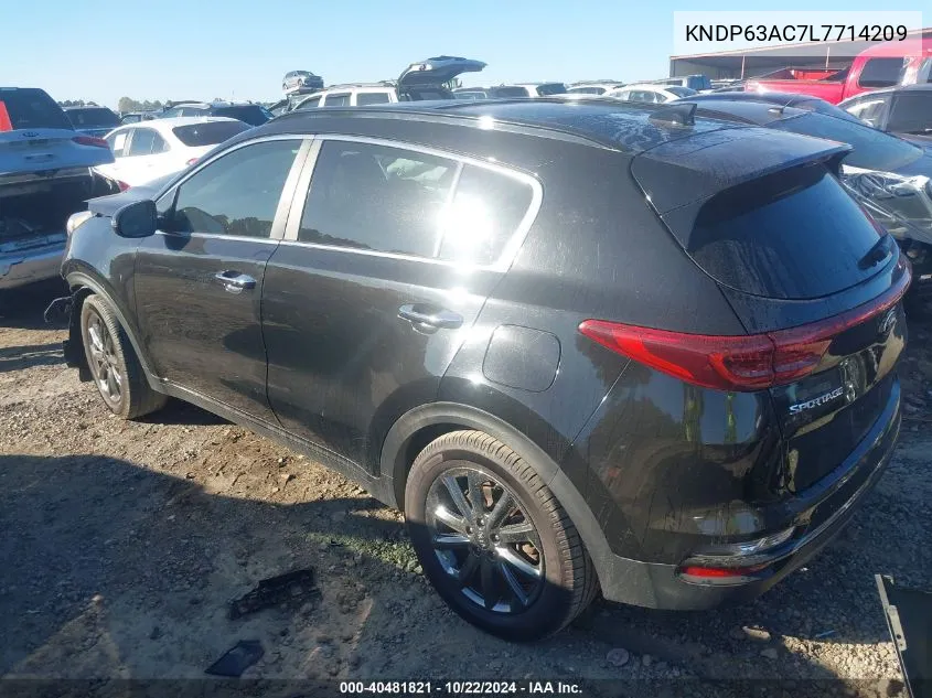 2020 Kia Sportage S VIN: KNDP63AC7L7714209 Lot: 40481821