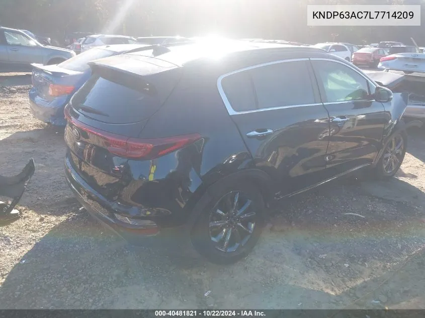 2020 Kia Sportage S VIN: KNDP63AC7L7714209 Lot: 40481821