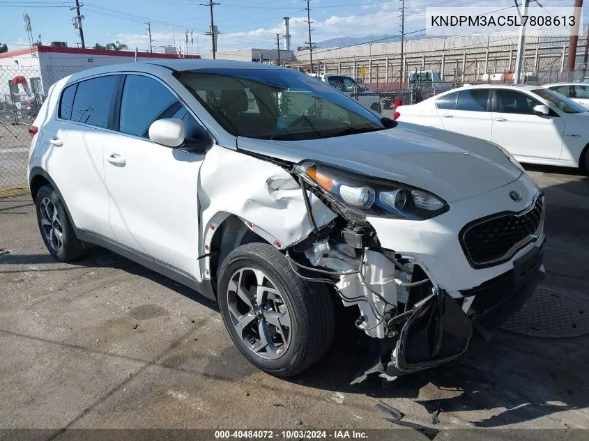 2020 Kia Sportage Lx VIN: KNDPM3AC5L7808613 Lot: 40484072