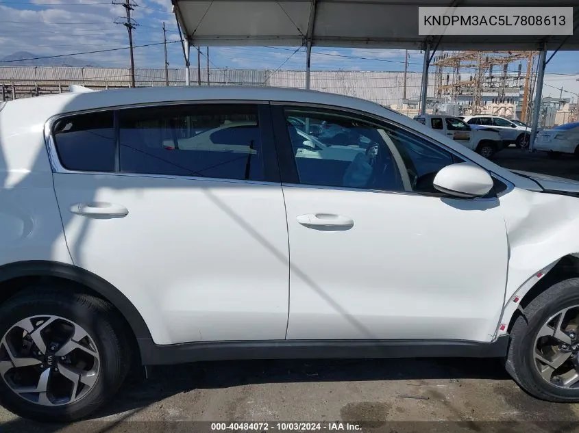 2020 Kia Sportage Lx VIN: KNDPM3AC5L7808613 Lot: 40484072