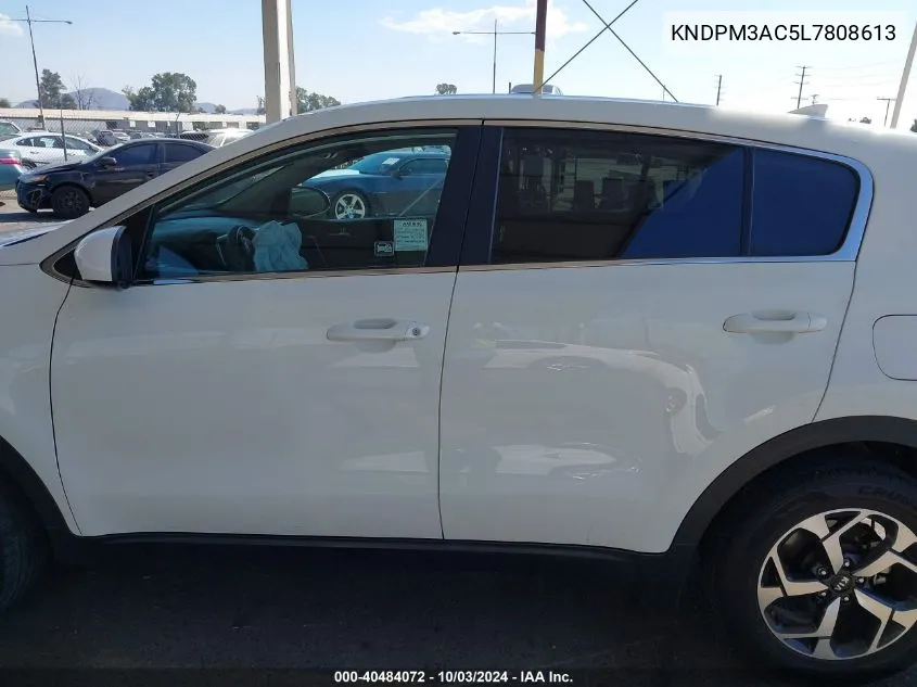 2020 Kia Sportage Lx VIN: KNDPM3AC5L7808613 Lot: 40484072