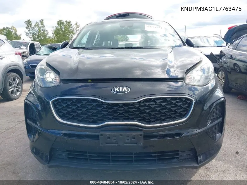 2020 Kia Sportage Lx VIN: KNDPM3AC1L7763475 Lot: 40484654