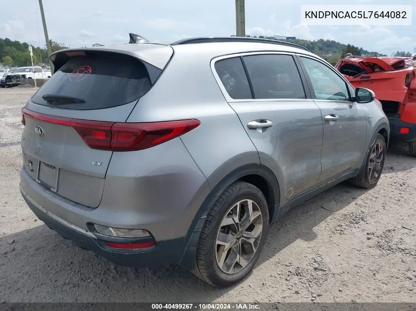 KNDPNCAC5L7644082 2020 Kia Sportage Ex