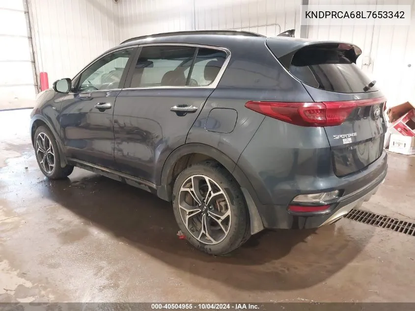 KNDPRCA68L7653342 2020 Kia Sportage Sx Turbo