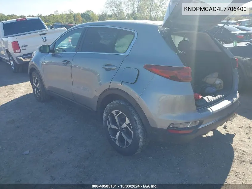 KNDPMCAC4L7706400 2020 Kia Sportage Lx