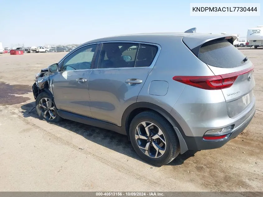 2020 Kia Sportage Lx VIN: KNDPM3AC1L7730444 Lot: 40513156