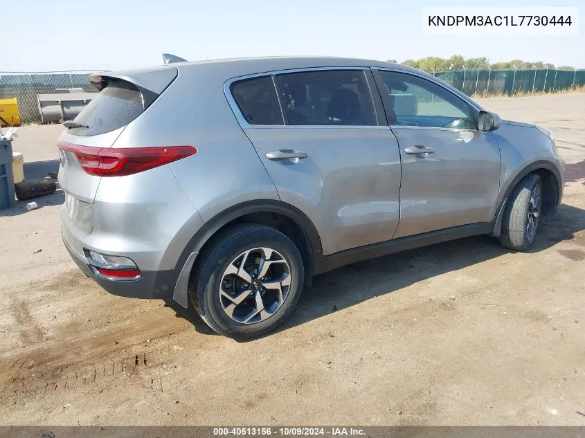 2020 Kia Sportage Lx VIN: KNDPM3AC1L7730444 Lot: 40513156