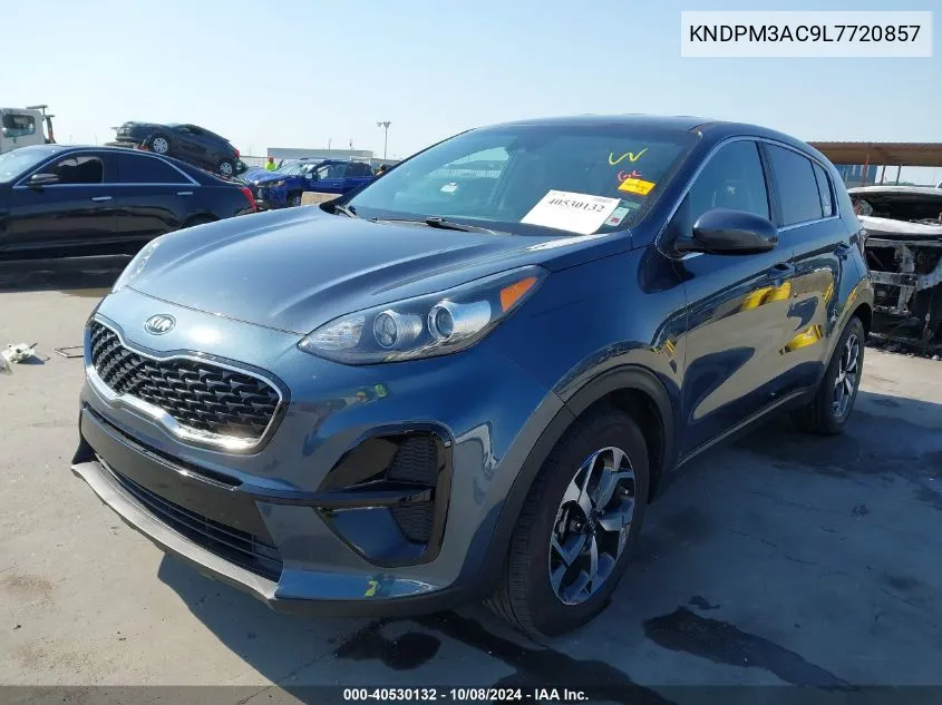 2020 Kia Sportage Lx VIN: KNDPM3AC9L7720857 Lot: 40530132