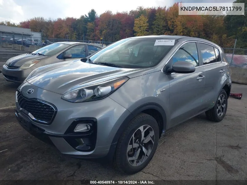 2020 Kia Sportage Lx VIN: KNDPMCAC5L7811799 Lot: 40548974