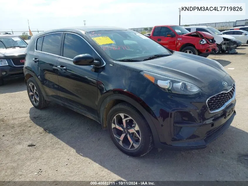 2020 Kia Sportage Lx VIN: KNDPM3AC4L7719826 Lot: 40582711