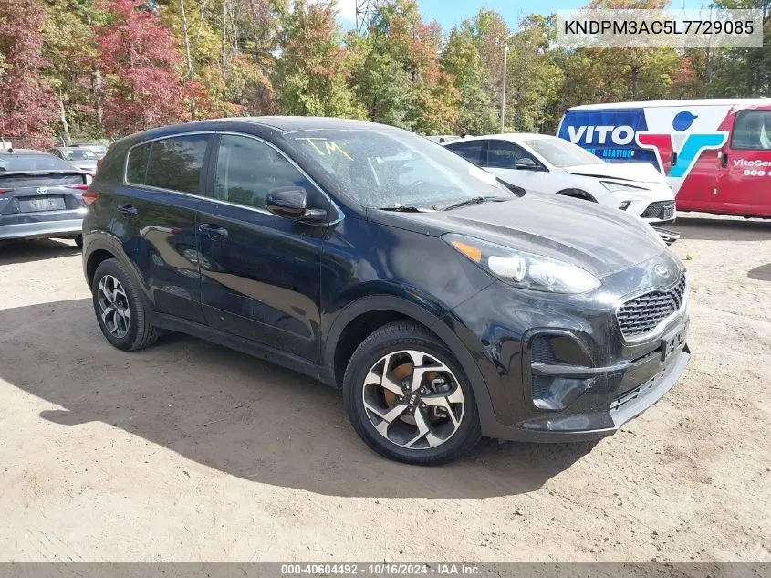 2020 Kia Sportage Lx VIN: KNDPM3AC5L7729085 Lot: 40604492