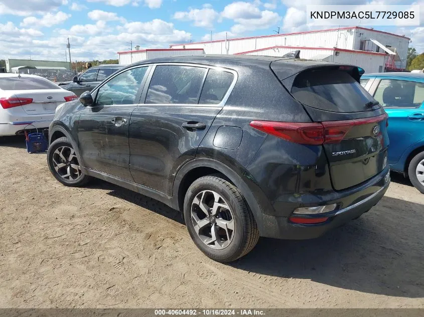 2020 Kia Sportage Lx VIN: KNDPM3AC5L7729085 Lot: 40604492