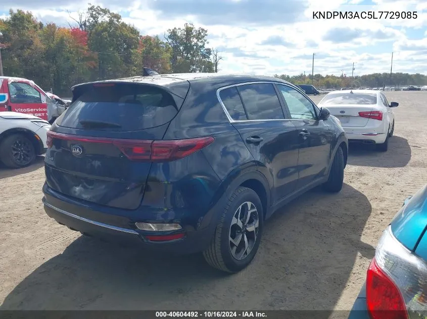 2020 Kia Sportage Lx VIN: KNDPM3AC5L7729085 Lot: 40604492