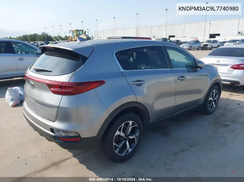 KNDPM3AC9L7740980 2020 Kia Sportage Lx