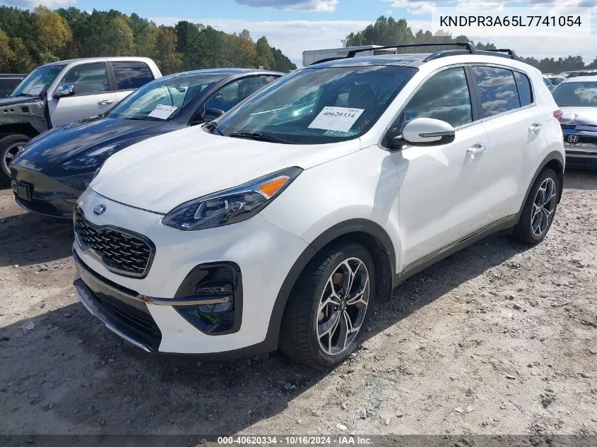 2020 Kia Sportage Sx Turbo VIN: KNDPR3A65L7741054 Lot: 40620334