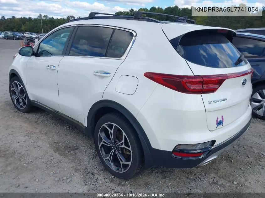 2020 Kia Sportage Sx Turbo VIN: KNDPR3A65L7741054 Lot: 40620334